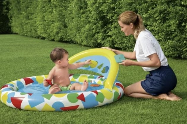 Splash & Learn Inflatable Kiddie Pool 